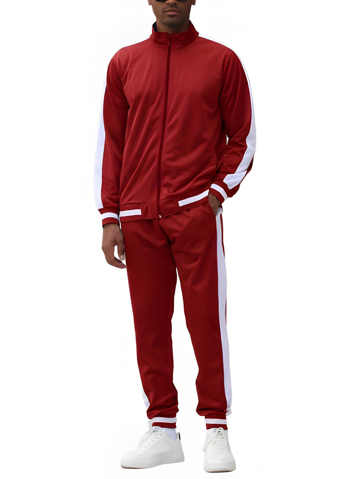 Herren Set | Trainingsjacke Hose Set | Sport Kleider