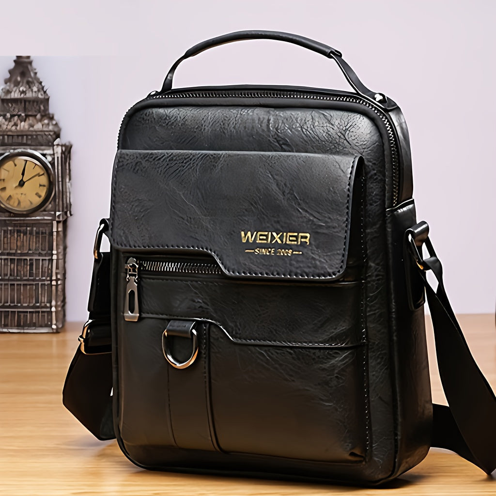 Herren Tasche | Classic Elegant | Mit Reißverschluss | Alltag