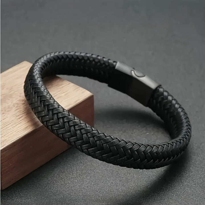 Herren Armband | Minimalistisch | Magnetverschluss | Geflochten