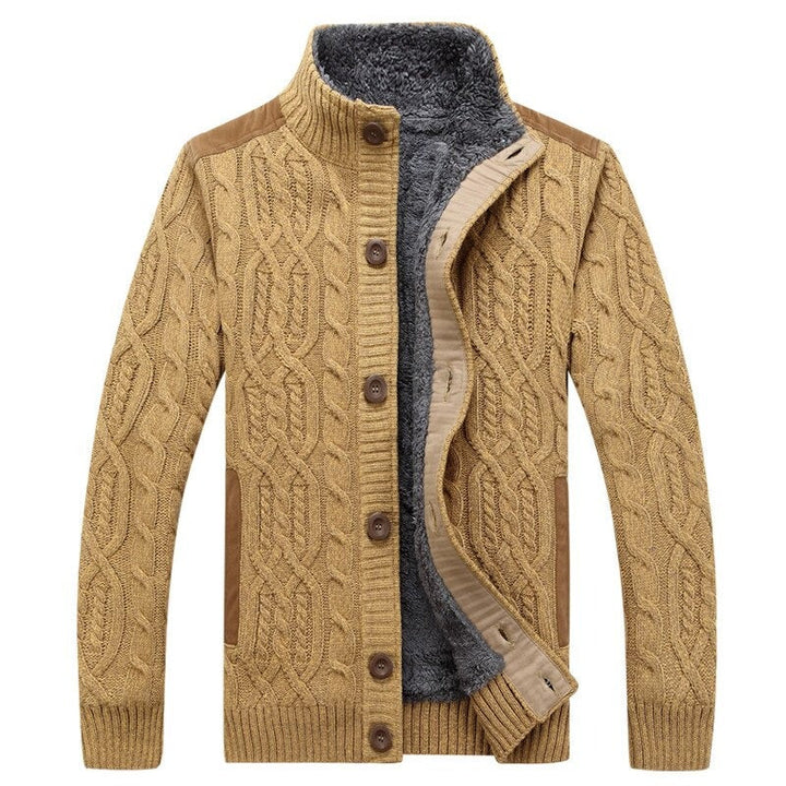 Herren Strickjacke | Slimfit | Mit Knöpfen | Winter