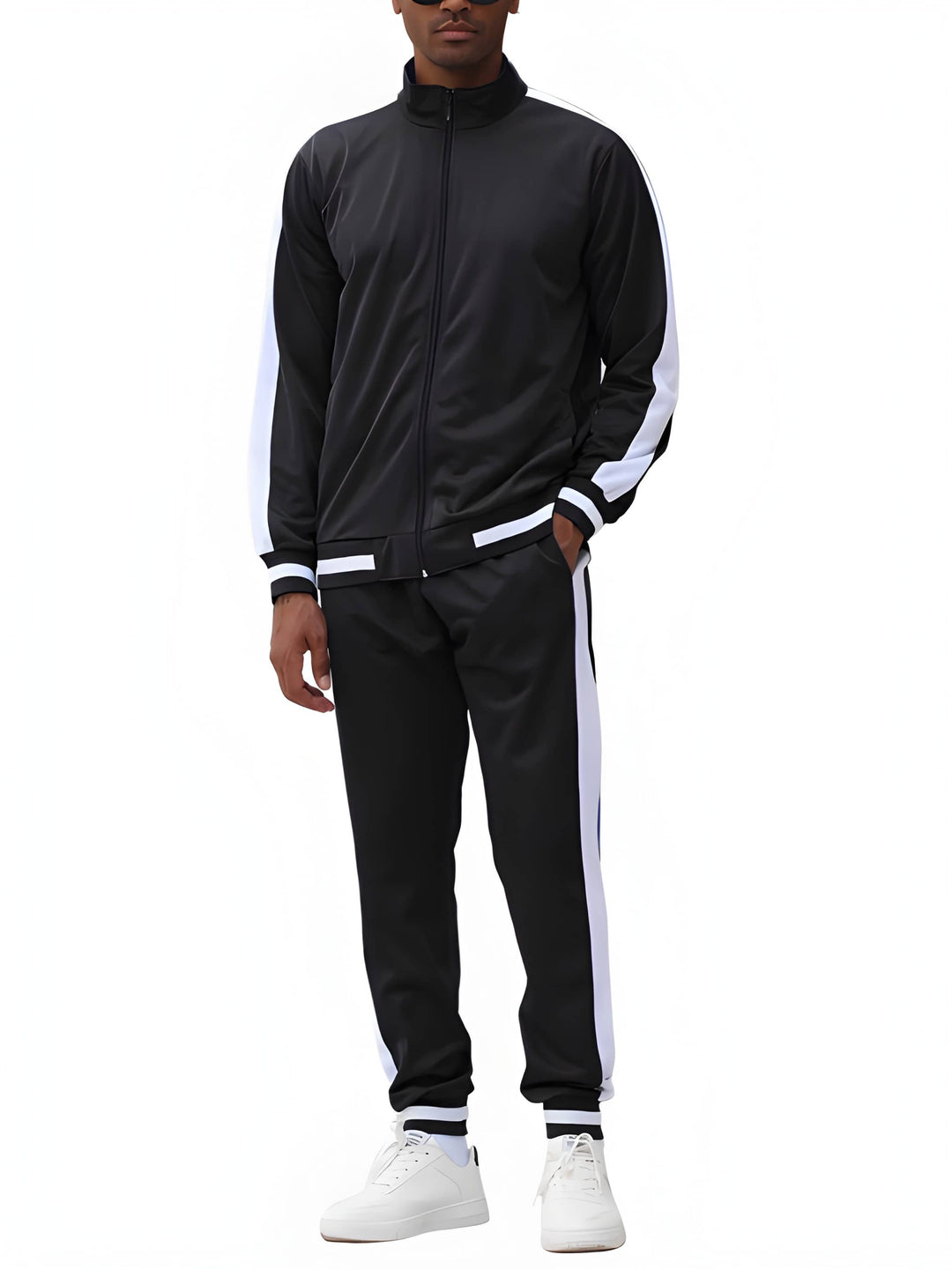 Herren Set | Trainingsjacke Hose Set | Sport Kleider