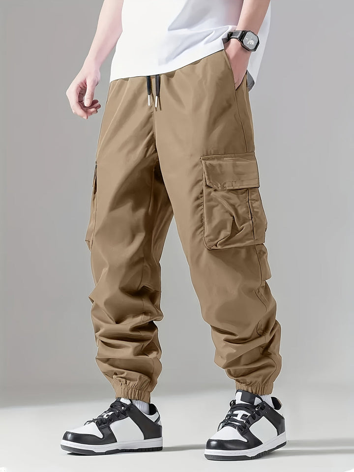 Herren Hose | Tapered Cargo | Mit Taschen | Sommer