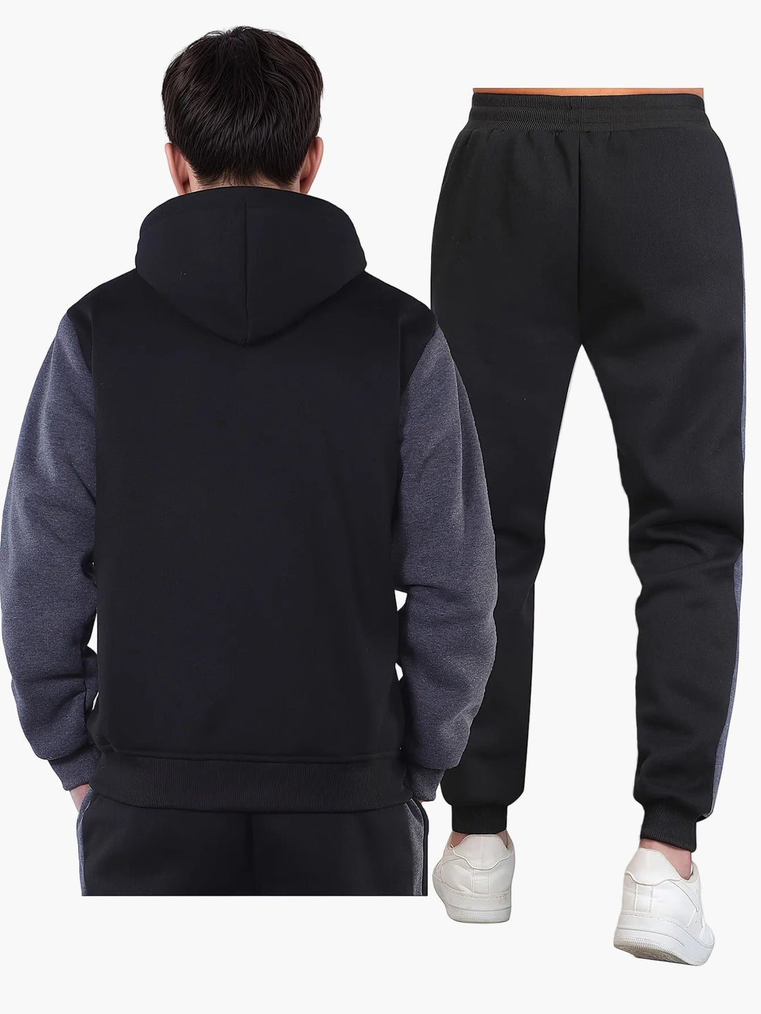 Herren Set | Sportlicher Hoodie Jogger | Komfortable Kleider Herren