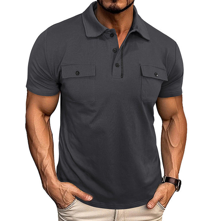 Herren Poloshirt | Slimfit Elegant | Mit Knöpfen | Sommer