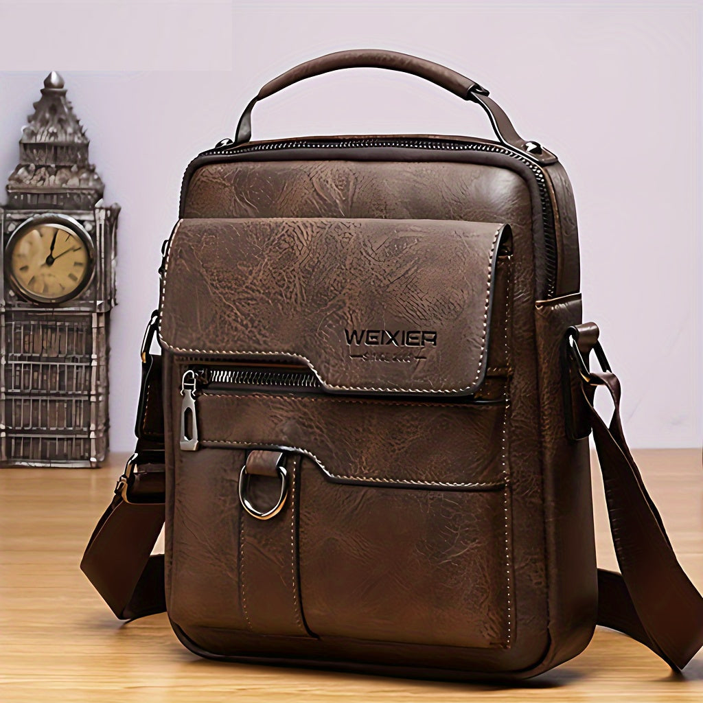 Herren Tasche | Classic Elegant | Mit Reißverschluss | Alltag