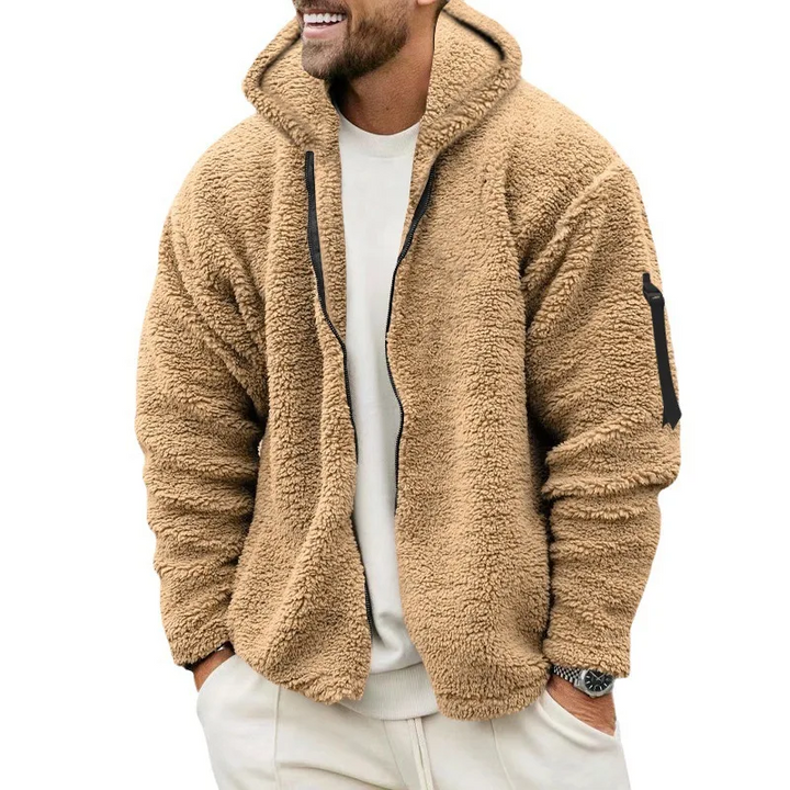 Jacke Herren | Sweatshirt Herren Zipper | Wendbarer Loose Fit Style
