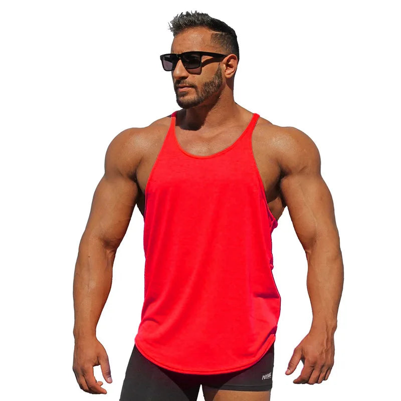 Herren Tanktop | Slimfit | Racerback Uniek | Sommer