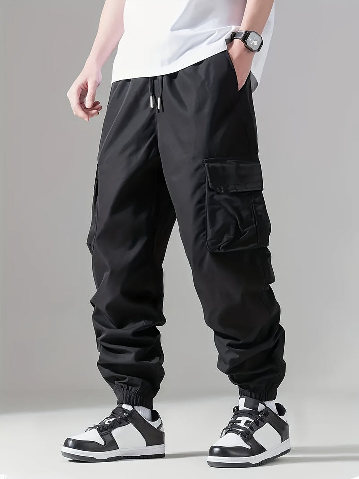 Herren Hose | Tapered Cargo | Mit Taschen | Sommer