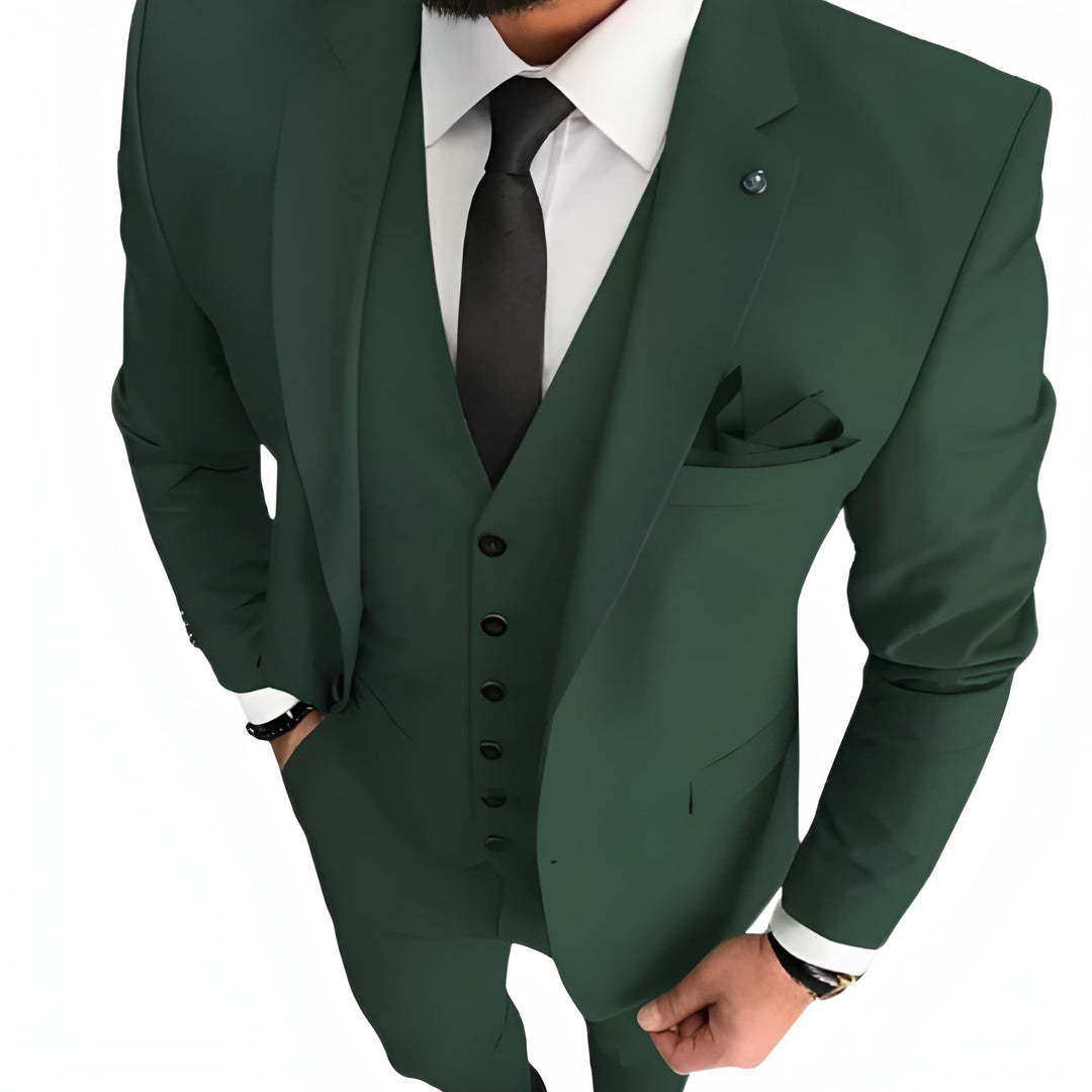 Herren Set | Slim Fit Dreiteilig | Formelle Kleider Herren