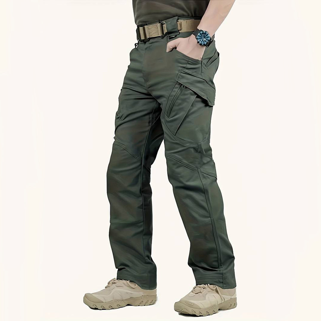Cargohose Herren | Outdoor Kleider Style | Wasserdicht & Elastisch