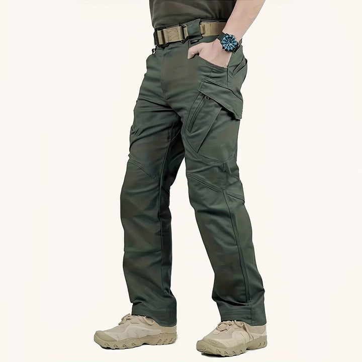 Cargohose Herren | Outdoor Kleider Style | Wasserdicht & Elastisch