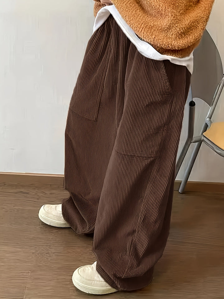 Herren Hose | Wijde pijpen | Schlupfmodell | Sommer