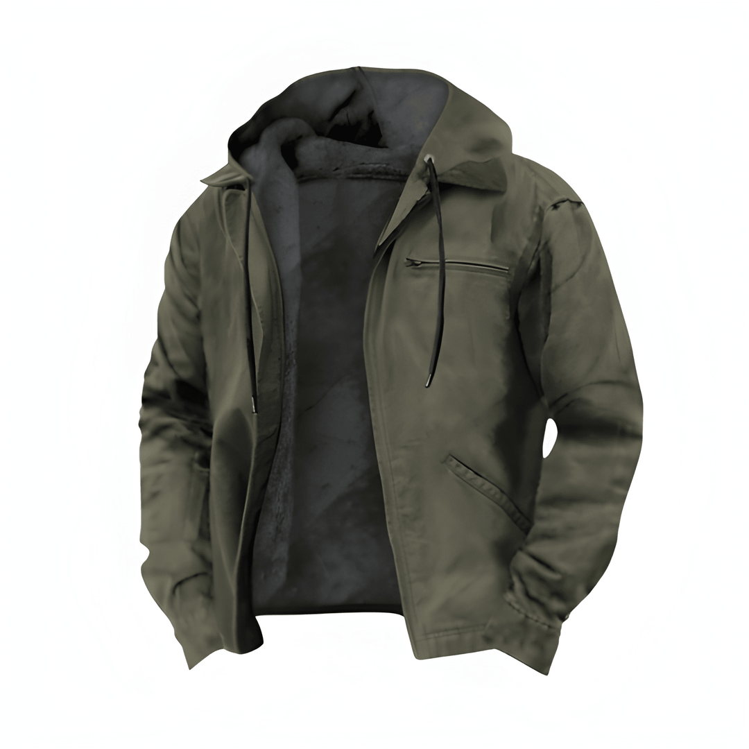 Jacke Herren | Kapuze Gefüttert Lässig | Winterjacke Herren Komfort