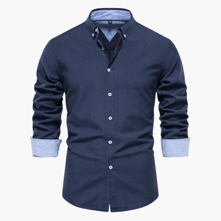 Herren Hemd | Schlanker Freizeit Look | Modern Kleider Herren