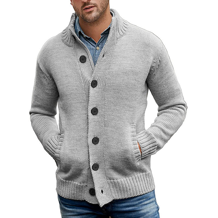 Herren Cardigan | Klassische Knopfleiste | Modische Kleider