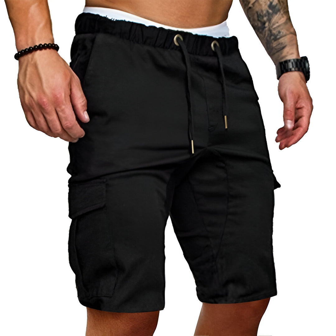 Herren Shorts | Straight Cargo | Mit Kordel | Sommer