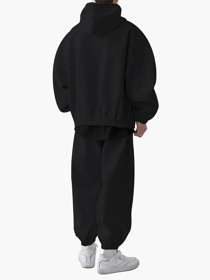 Herren Set | Oversize Hoodie Jogger | Modische Herren Kleider