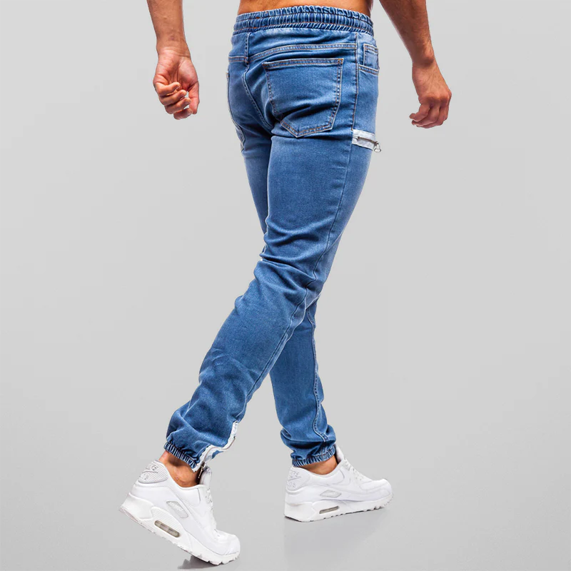 Herren Jeans | Slimfit Cargo | Reißverschluss | Frühling
