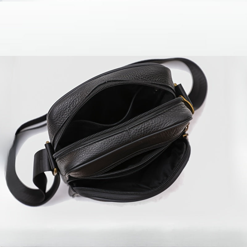 Herren Tasche | Compact Classic | Mit Reißverschluss | Alltag