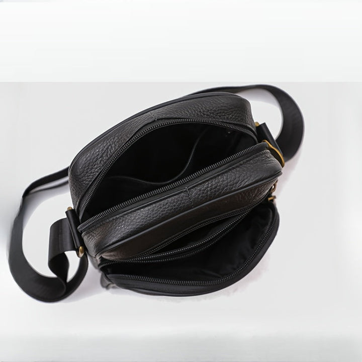 Herren Tasche | Compact Classic | Mit Reißverschluss | Alltag