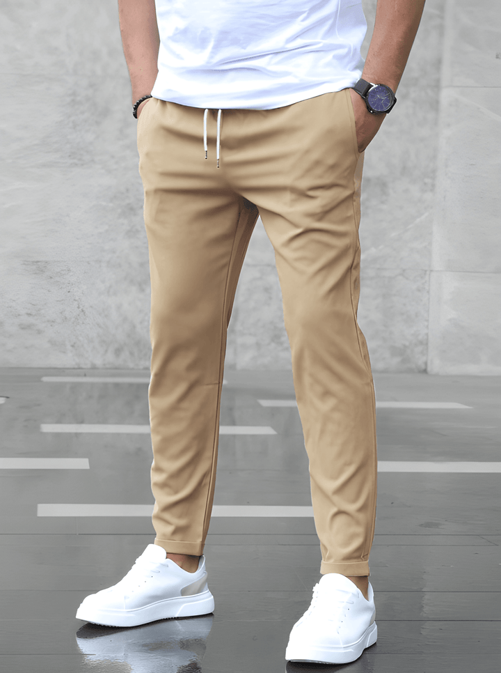 Jogginghose Herren | Schlanke Stretch Passform | Kleider Alltag Look