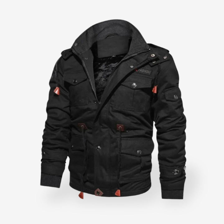 Winterjacke Herren | Parka Herren Warm | Mit Kapuze Design