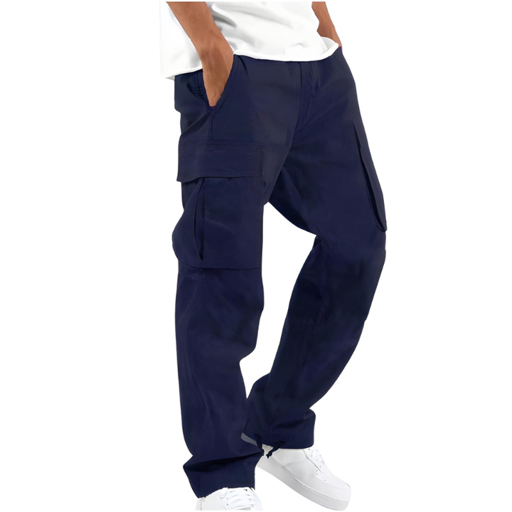 Cargohose Herren | Weite Cargo Form | Jeans Herren Stil