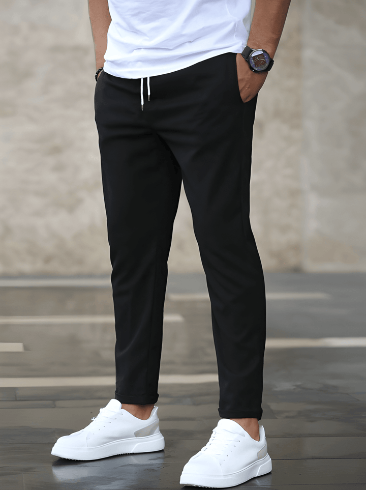Jogginghose Herren | Schlanke Stretch Passform | Kleider Alltag Look