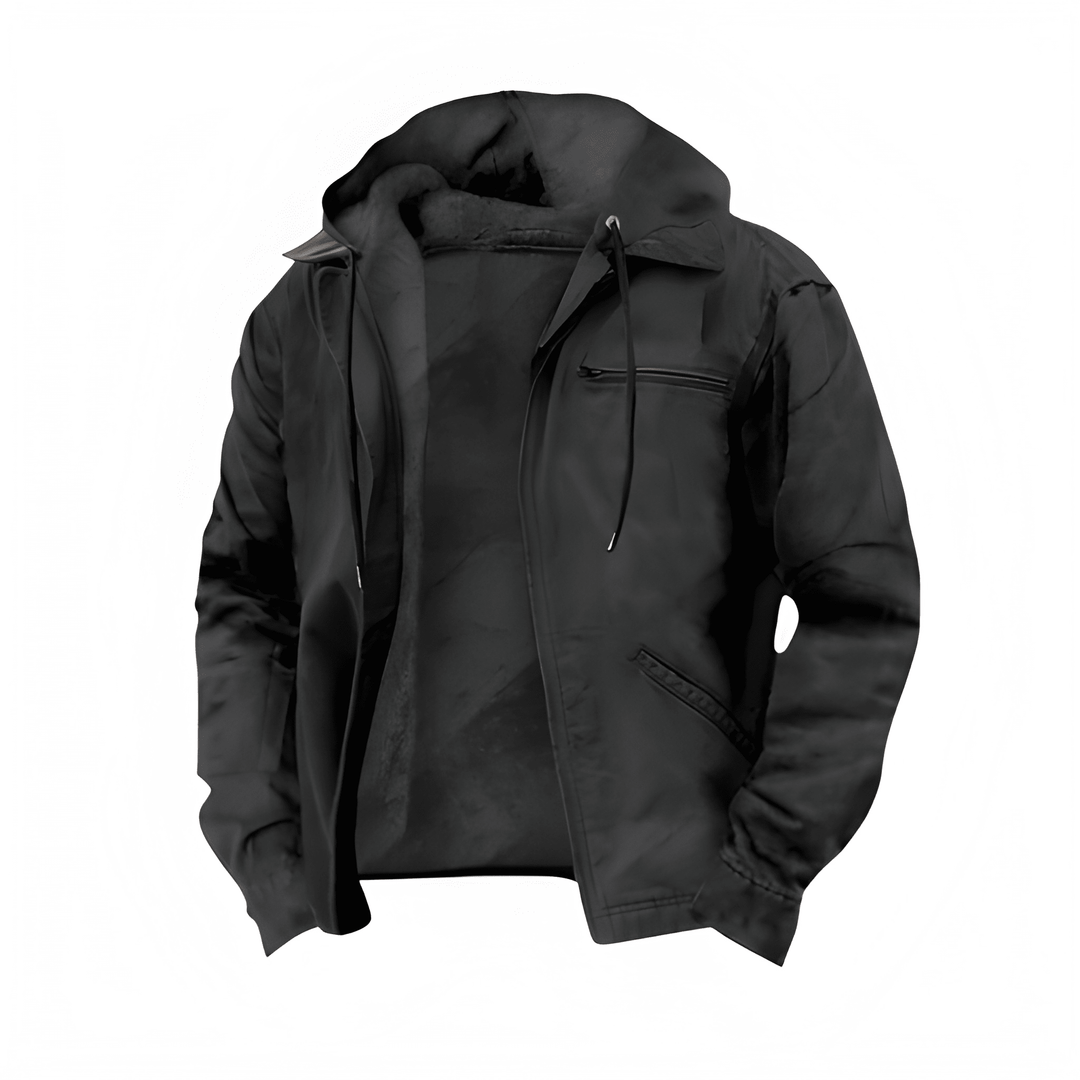 Jacke Herren | Kapuze Gefüttert Lässig | Winterjacke Herren Komfort
