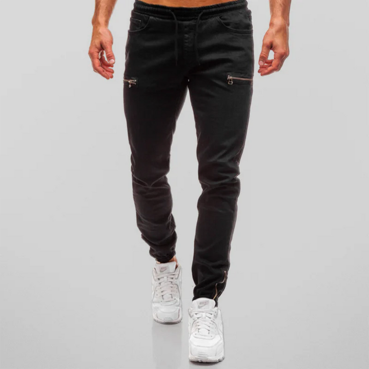 Herren Jeans | Slimfit Cargo | Reißverschluss | Frühling