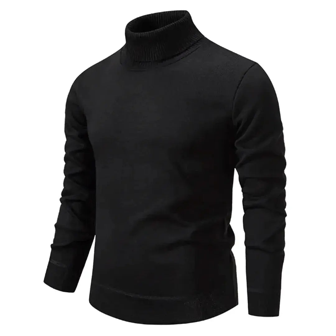 Pullover Herren | Rollkragen Design |  Freizeitstil Herren Pulli