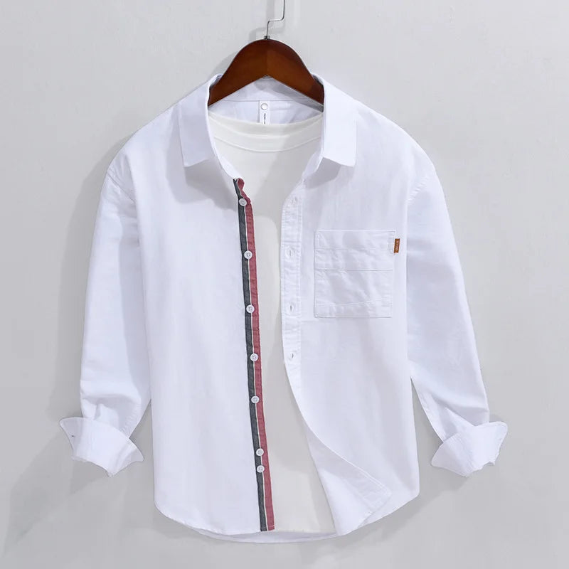 Herren Hemd | Straight | Mit Knöpfen | Sommer