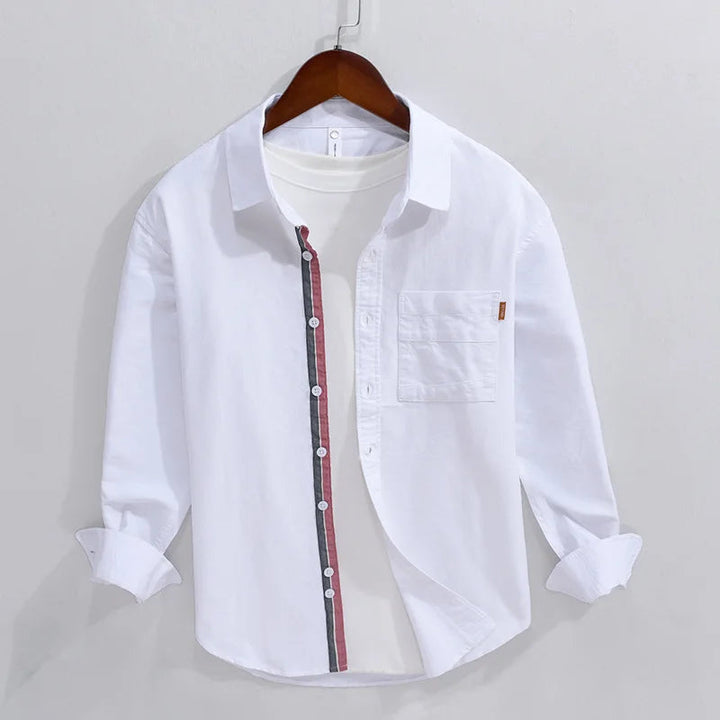 Herren Hemd | Straight | Mit Knöpfen | Sommer