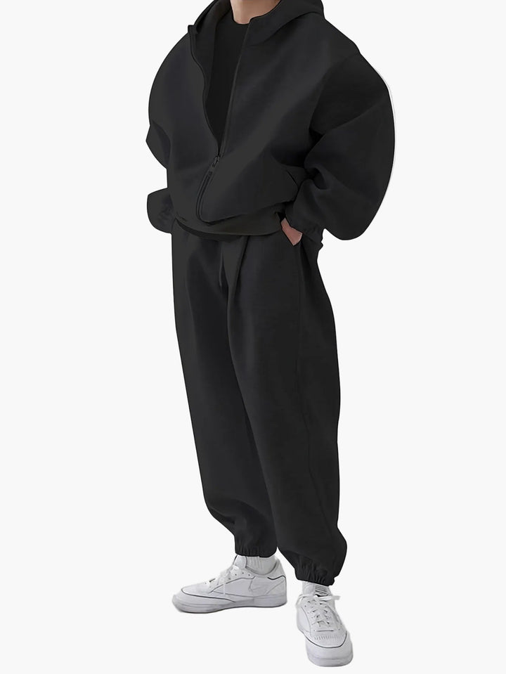 Herren Set | Oversize Hoodie Jogger | Modische Herren Kleider