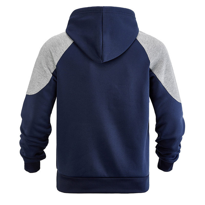 Herren Pullover | Kapuzenpullover Strukturiert | Sportlicher Herren Pulli