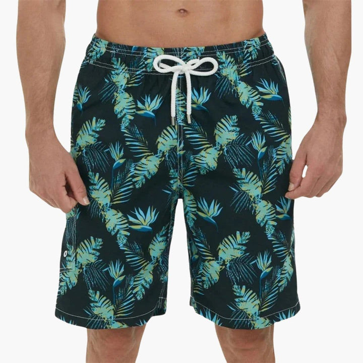 Herren Badeshorts | Straight | Mit Kordelzug | Sommer