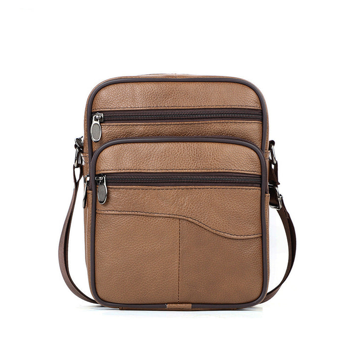 Herren Tasche | Compact Classic | Mit Reißverschluss | Alltag