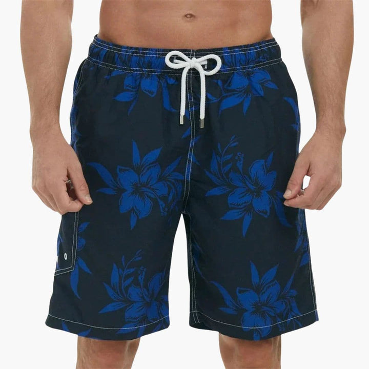 Herren Badeshorts | Straight | Mit Kordelzug | Sommer