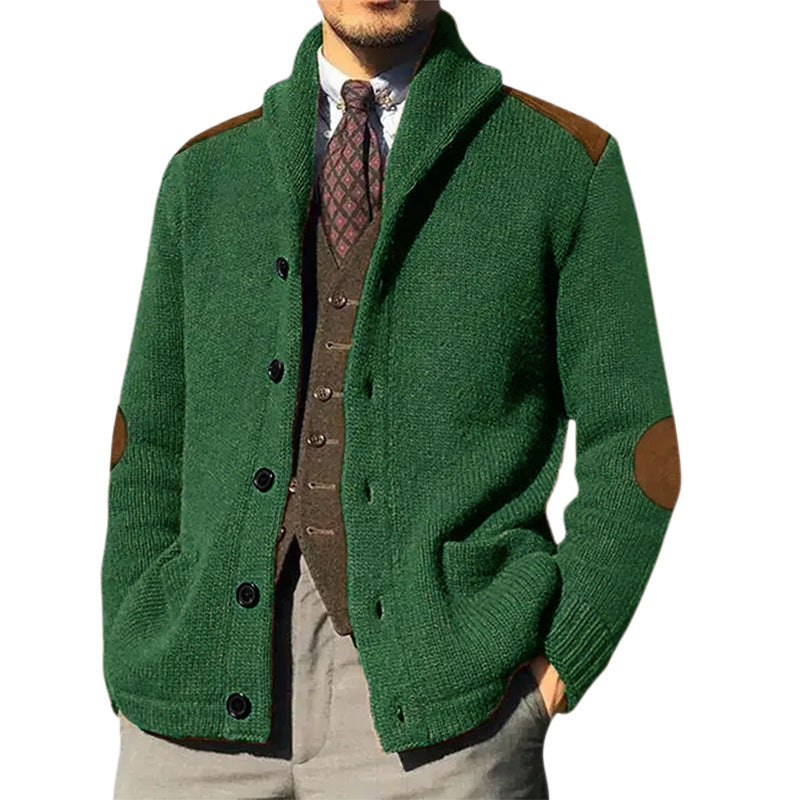 Herren Cardigan | Sjaalkragen Stil | Elegante Winterkleider