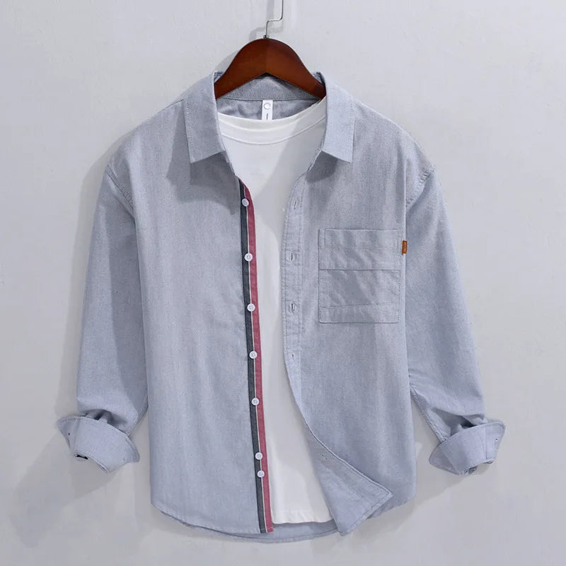 Herren Hemd | Straight | Mit Knöpfen | Sommer