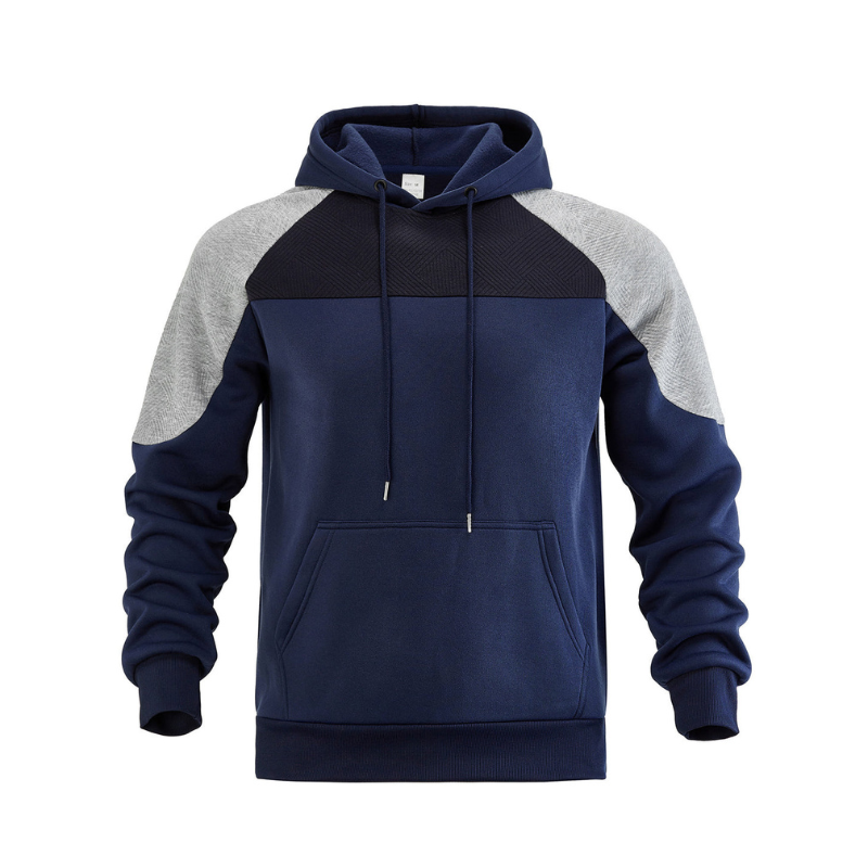 Herren Pullover | Kapuzenpullover Strukturiert | Sportlicher Herren Pulli
