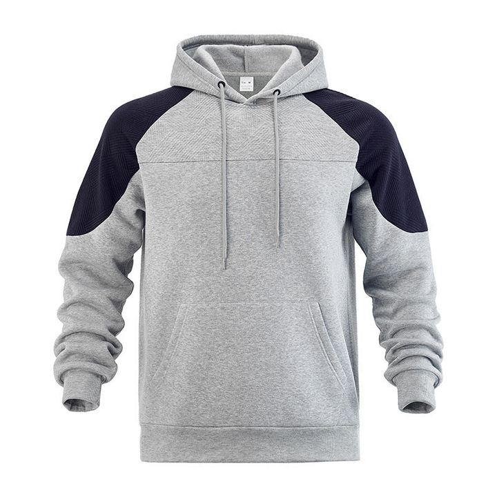 Herren Pullover | Kapuzenpullover Strukturiert | Sportlicher Herren Pulli