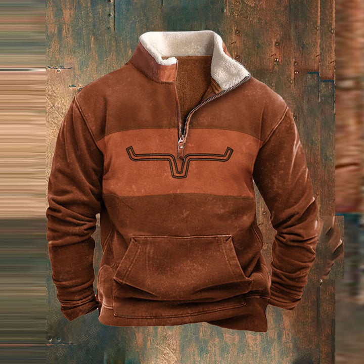 Pullover Herren | Herren Pulli Print | Leichter Casual Style
