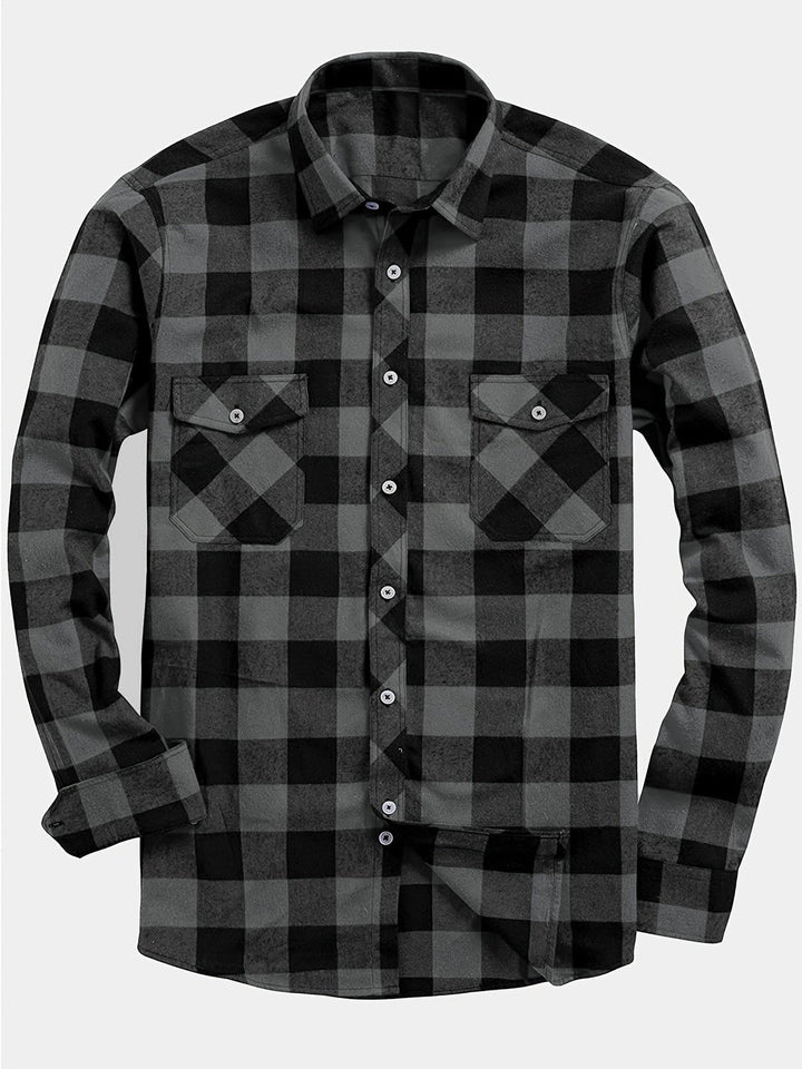Herren Hemd | Regular Fit | Mit Knopfleiste | Herbst