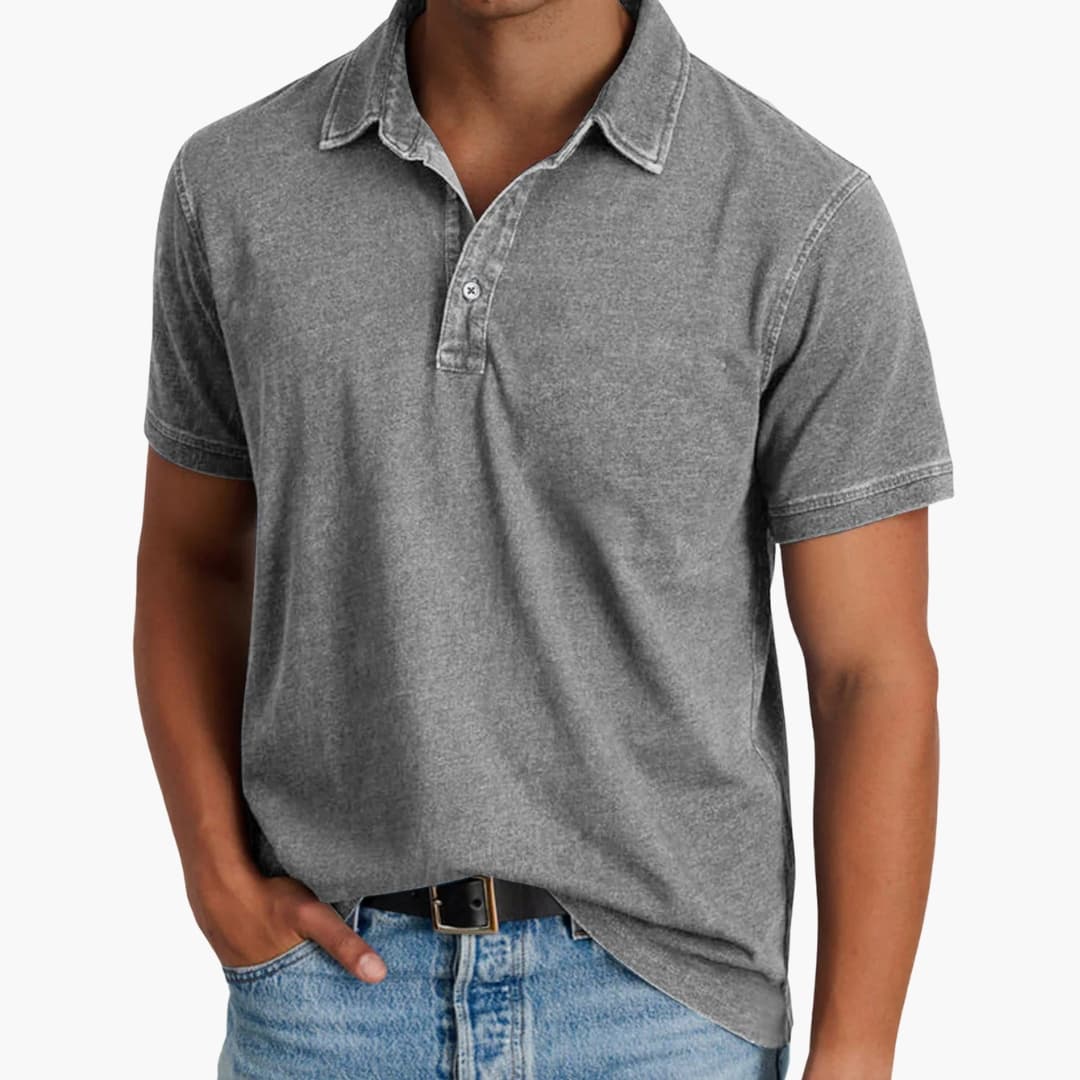Herren Poloshirt | Slimfit | Mit Knöpfen | Sommer