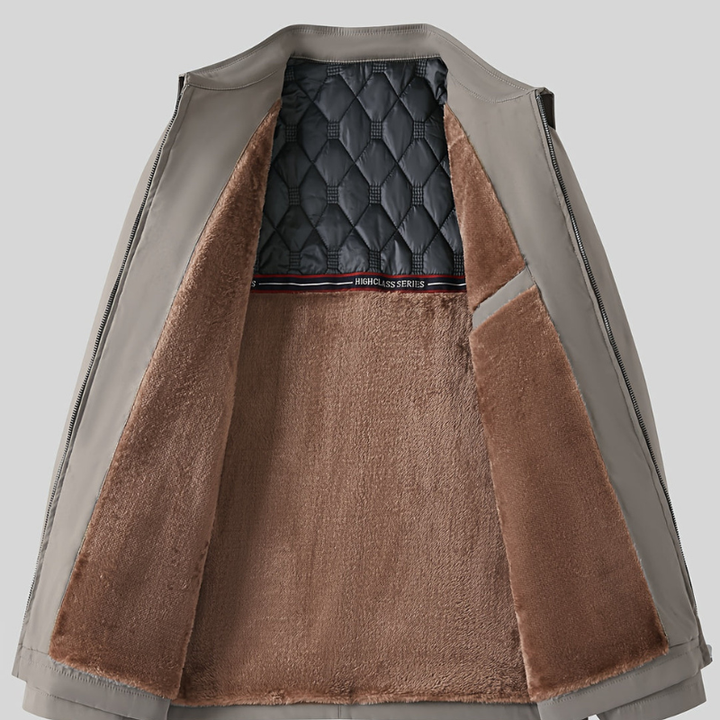 Winterjacke Herren | Leicht & Warm Gefüttert | Elegantes Business Design