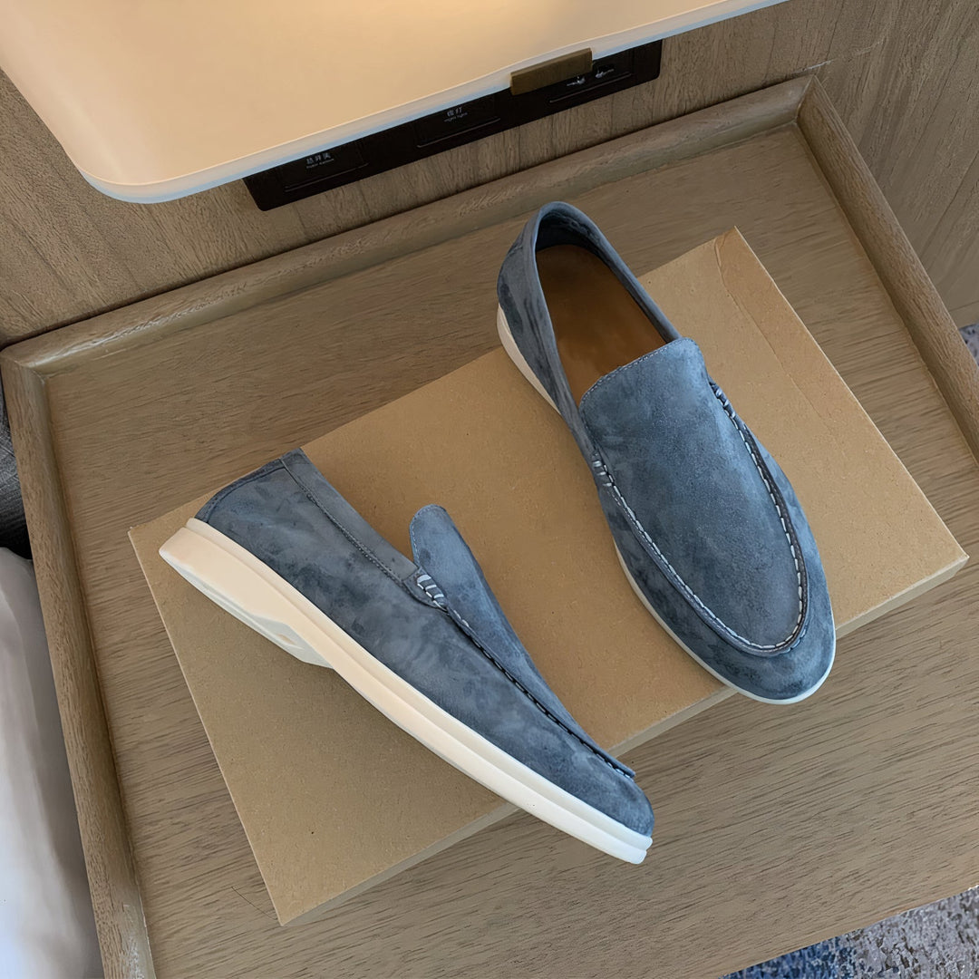 Herren Loafers | Weiche Struktur Komfort Alltag | Mokassin Schuhe Modern