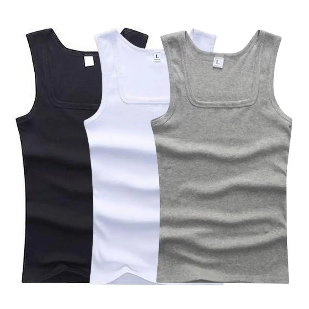 Herren Tanktop Set | Slimfit | Ärmellos | Sommer