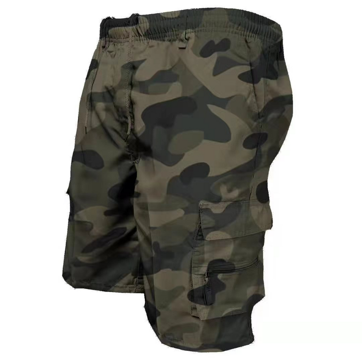 Herren Cargo Shorts | Straight | Mit Kordelzug | Sommer