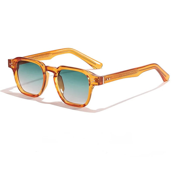 Herren Sonnenbrille | Transparentes Gestell | Verlaufsgläser | Sommer